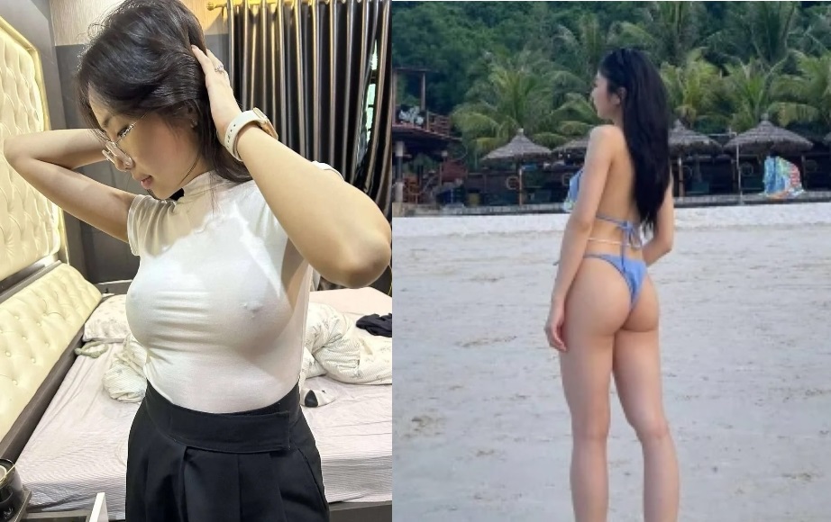 Clip sex Tinder em ngực to mông cong oral ban công rồi chịch