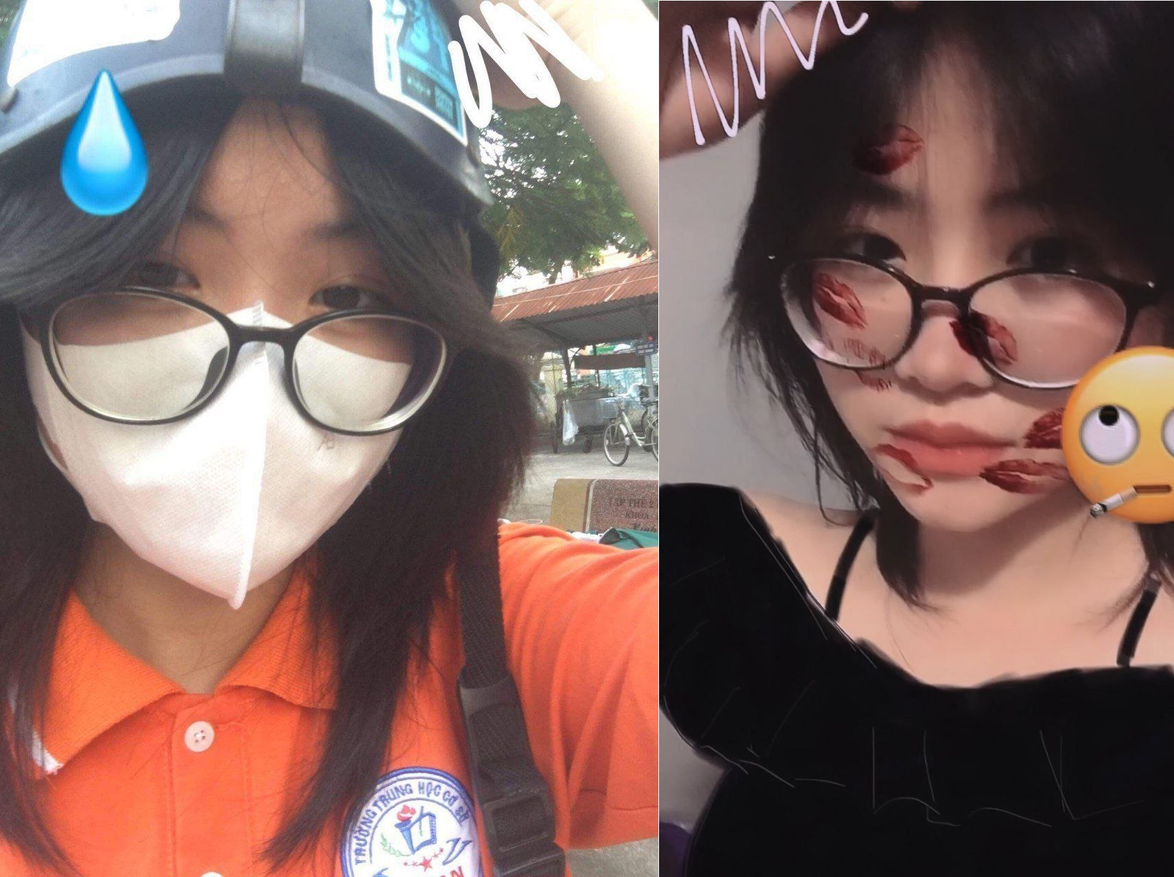 Em sinh viên kính cận dâm đãng bị hẹn TikTok ra đụ ngay