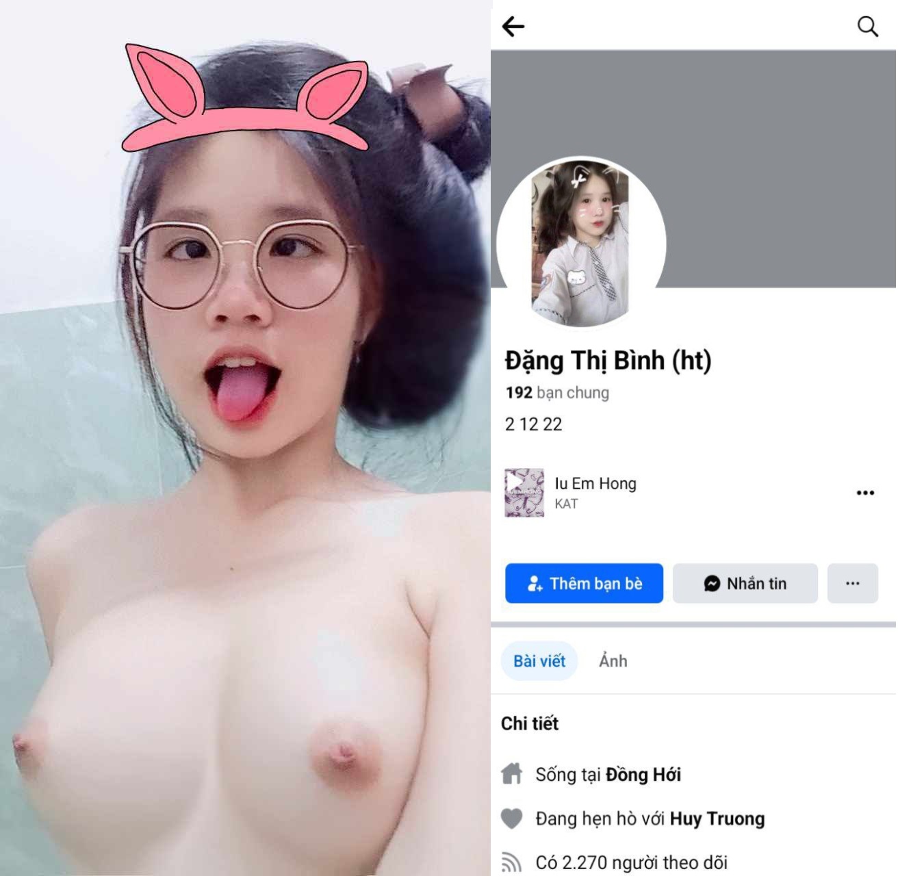 Nữ sinh Đặng Thị Bình tự sướng one một mình cực nứng