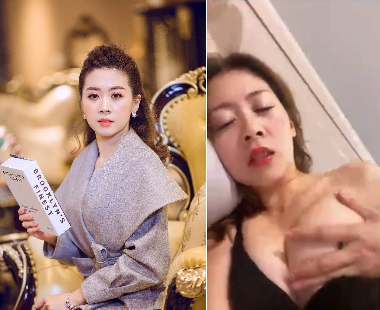 Thạc sĩ tâm lý Bích Ngọc bị lộ clip tự quay chịch nhau
